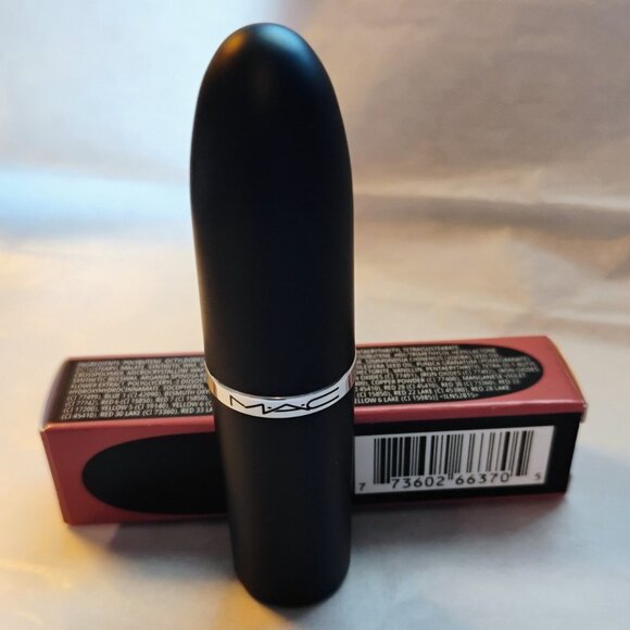 MAC MACximal Sleek Satin 'Modesty' Lipstick-NWT-Full Size - Picture 2 of 4